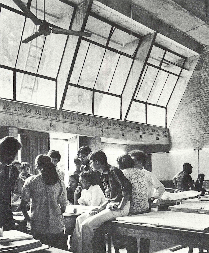 Architecture Design Studio at CEPT, circa 1980